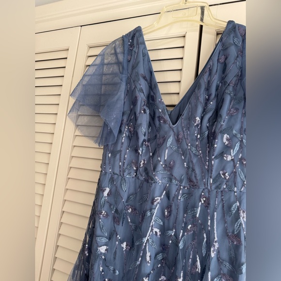 Ever Pretty High Low Blue Dress - Picture 4 of 10